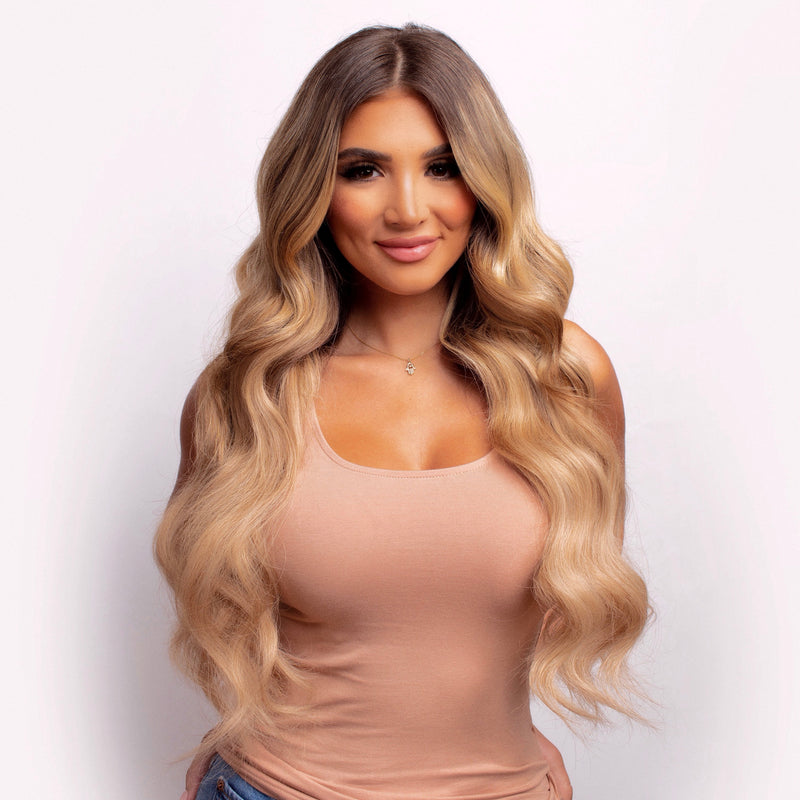 Champagne Hair Extensions (Blonde)